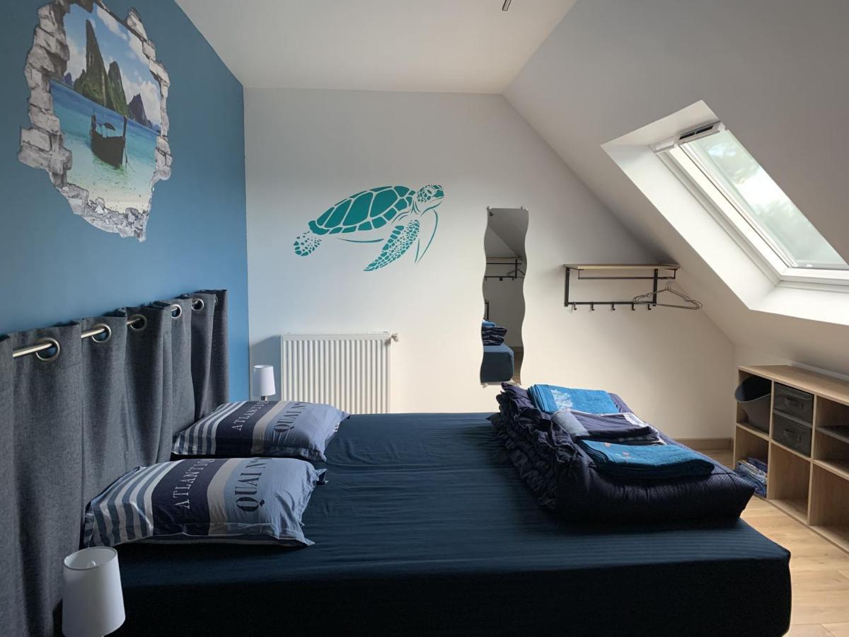 Maison 10 Pers En Bord De Mer Avec Piscine Chauffee Toute L'Annee, Spa Et Hamman Surzur Zewnętrze zdjęcie
